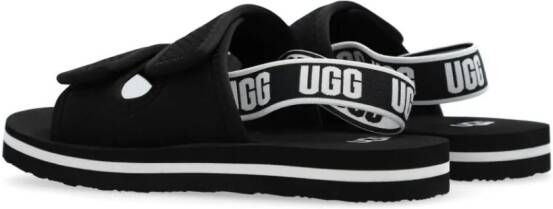 UGG Kids Sandalen met klittenband Zwart