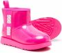 UGG Kids Regenlaarzen met logoband Roze - Thumbnail 2