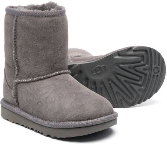 UGG Kids Suède enkellaarzen Grijs