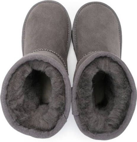 UGG Kids Suède enkellaarzen Grijs