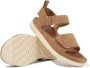 UGG Kids Suède sandalen met klittenband Bruin - Thumbnail 4