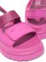 UGG Kids W Goldenglow sandalen met logo-reliëf Roze - Thumbnail 3