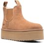 UGG Klassieke enkellaarzen met plateauzool Beige - Thumbnail 2