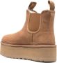 UGG Klassieke enkellaarzen met plateauzool Beige - Thumbnail 3