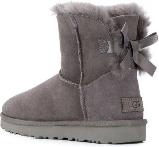 UGG Laarzen met strik Grijs - Schoenen.nl