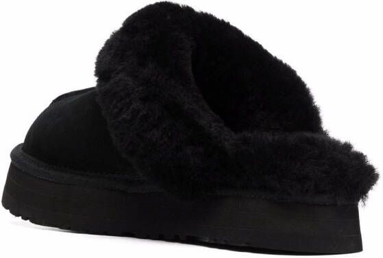 UGG Slippers met lammy voering Zwart