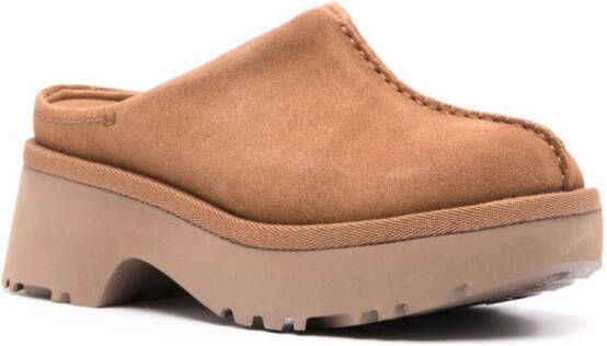 UGG New Heights 50 mm klompen Bruin