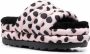 UGG Puft slippers met luipaardprint Zwart - Thumbnail 2
