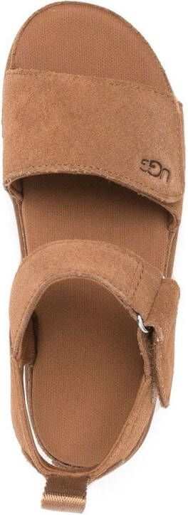 UGG Sandalen met klittenband Bruin