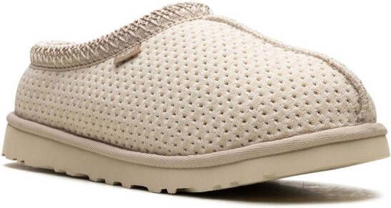 UGG Tasman Flecked "Ceramic Multi" gebreide slippers Beige