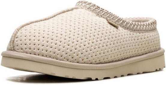 UGG Tasman Flecked "Ceramic Multi" gebreide slippers Beige