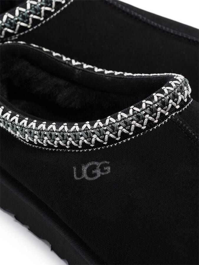 UGG Tasman suède pantoffels Zwart