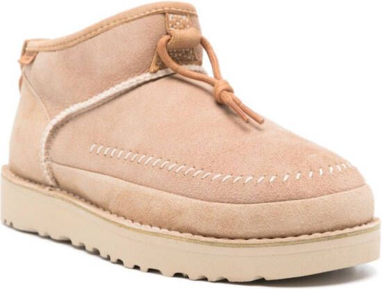 UGG Ultra Mini Crafted Regenerate laarzen Beige