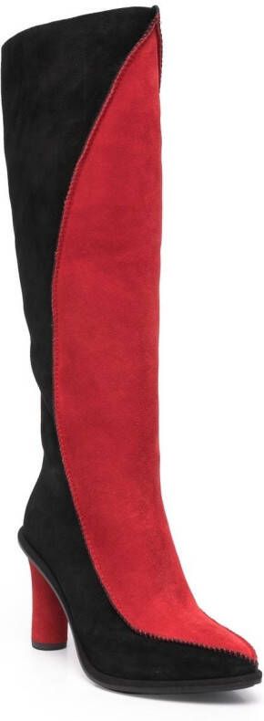 UGG x Tschabalala Fatale tweekleurige laarzen Zwart