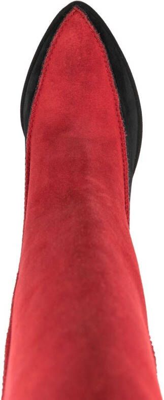 UGG x Tschabalala Fatale tweekleurige laarzen Zwart