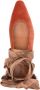 Ulla Johnson Arlo fluwelen ballerina's Bruin - Thumbnail 4