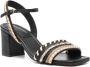 Ulla Johnson Sofia leren sandalen 70 mm Zwart - Thumbnail 2