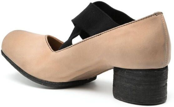 Uma Wang Ballerina pumps met vierkante neus Bruin