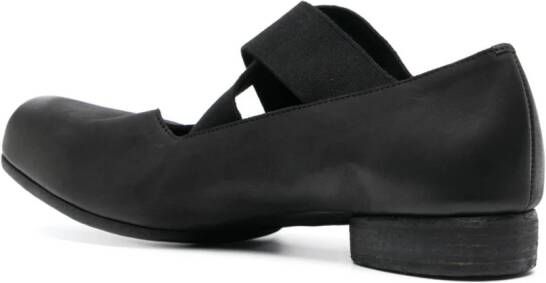Uma Wang 23 mm leren ballerina's Zwart