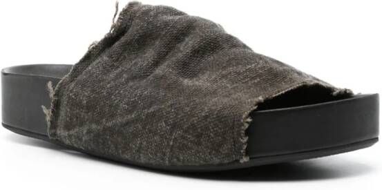 Uma Wang Slip-on slippers Groen