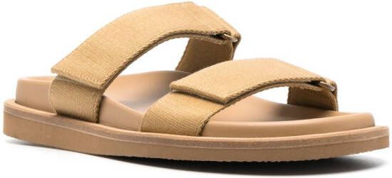 Uma Wang Sandalen met klittenband Bruin