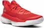 Under Armour Team Curry 7 low-top sneakers Rood - Thumbnail 2