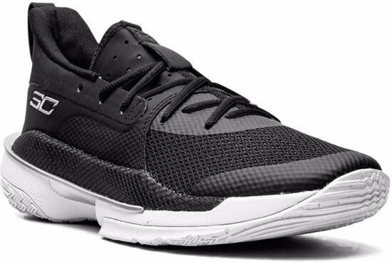 Under Armour Team Curry 7 low-top sneakers Zwart