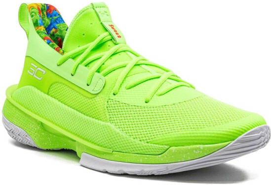 Under Armour UA Curry 7 sneakers Groen