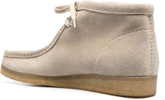 Clarks Originals Wallaby Chaos Balance enkellaarzen Beige