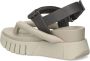 United Nude Delta Thong sandalen met plateauzool Beige - Thumbnail 3