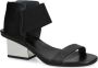 United Nude Raila leren sandalen Zwart - Thumbnail 2