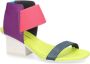 United Nude Raila sandalen met colourblocking Blauw - Thumbnail 2