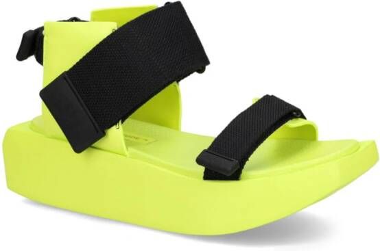 United Nude Wa Lo sandalen met plateauzool Groen