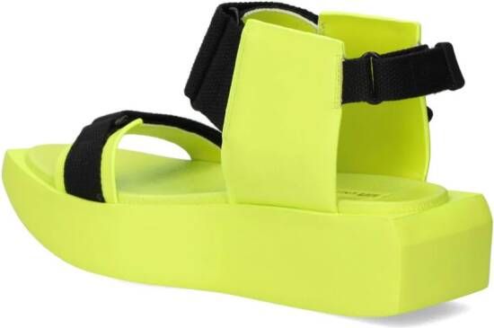 United Nude Wa Lo sandalen met plateauzool Groen