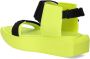 United Nude Wa Lo sandalen met plateauzool Groen - Thumbnail 3