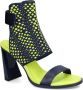 United Nude Zink Fab 90mm slingback sandalen Groen - Thumbnail 2