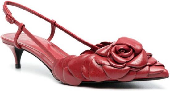 Valentino Garavani 03 Rose Edition slingback pumps Rood