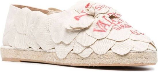 Valentino Garavani Atelier 03 Rose Edition espadrilles Beige