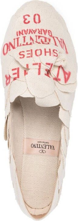 Valentino Garavani Atelier 03 Rose Edition espadrilles Beige