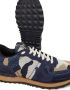 Valentino Garavani Rockrunner low-top sneakers Blauw - Thumbnail 5