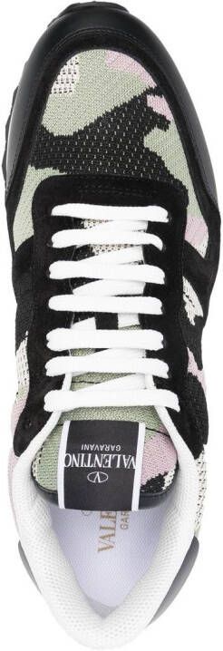 Valentino Garavani Rockrunner low-top sneakers Zwart