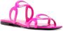 Valentino Garavani Chain 1967 slippers Roze - Thumbnail 2