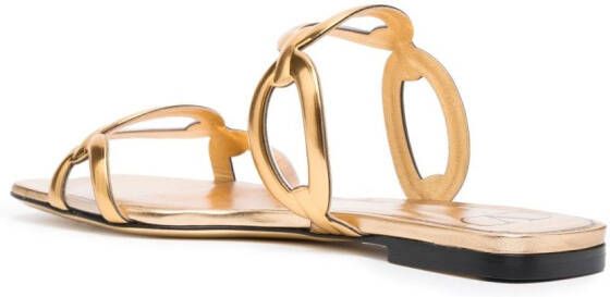 Valentino Garavani Chain 1967 sandalen Goud
