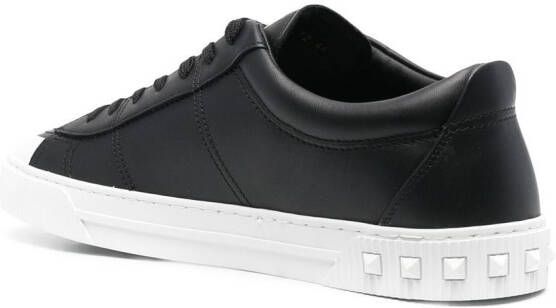 Valentino Garavani Cityplanet low-top leren sneakers Zwart