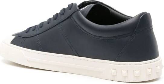 Valentino Garavani Cityplanet leren sneakers Blauw