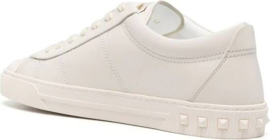 Valentino Garavani Cityplanet leren sneakers Wit