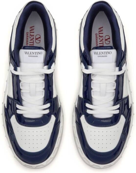 Valentino Garavani Freedots leren sneakers Wit