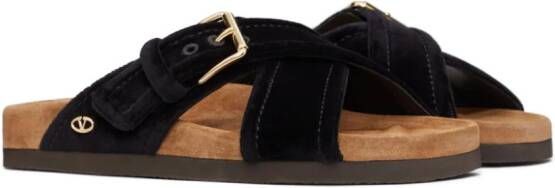 Valentino Garavani Fussfriend slippers Zwart