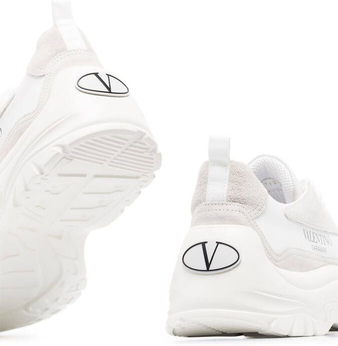 Valentino Garavani Gumboy leren sneakers Wit