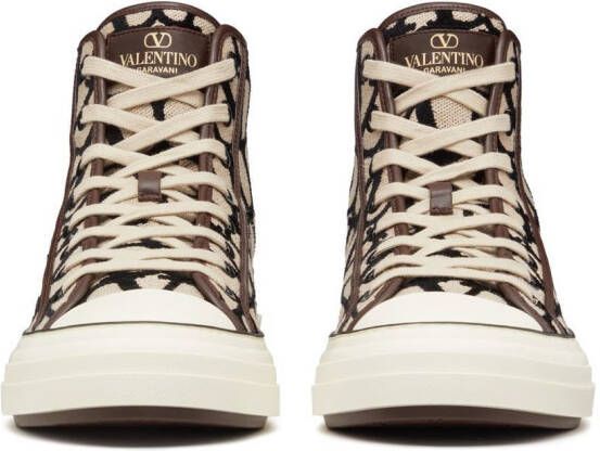 Valentino Garavani High-top sneakers Beige